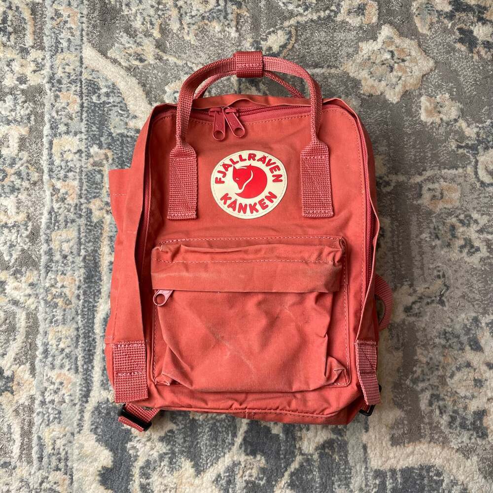 Fjallraven Kanken Mini Backpack Coral Pink